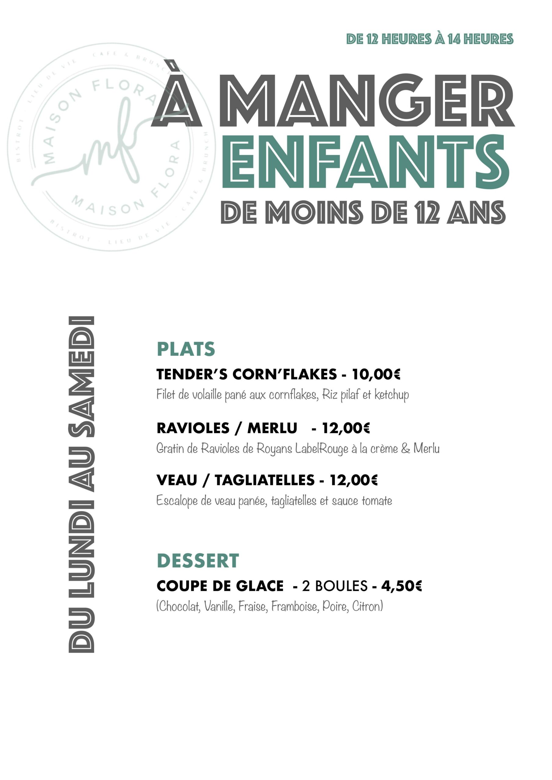 CARTE A MANGER - JANVIERFEVRIER - enfants